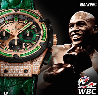 mayweather hublot sponsor|Hublot sponsorships.